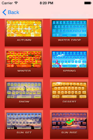 Nature Themes Keyboards Pack FREE screenshot 2