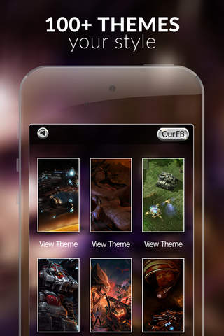 Video Games Wallpapers : HD Gallery Themes and Backgrounds For StarCraft Collection screenshot 2