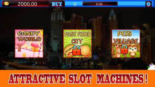 Slot Machine Candy - Addictive Funny Casino Game
