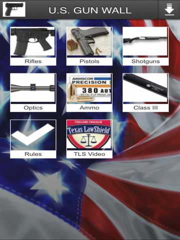 【免費商業App】U.S. GUN WALL-APP點子