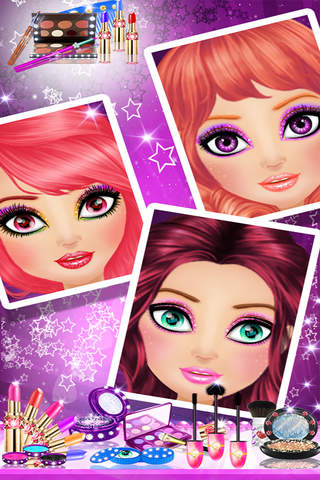 Royal Doll Fashion Makeover - Makeup Salon for Girls screenshot 3