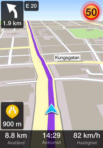 Telia Navigator: GPS-navigering screenshot 3