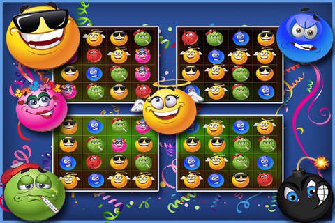 Emojis crush saga - emoticon match screenshot 4