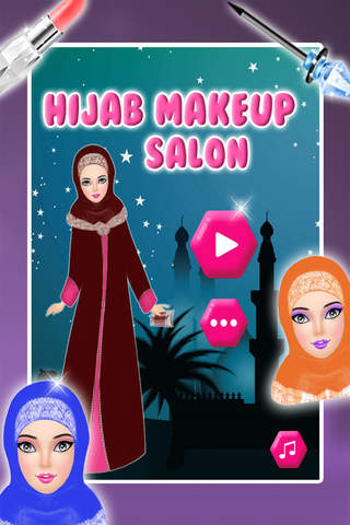 Hijab Makeup Salon - Girls Game screenshot 4