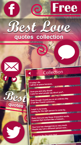 Best Love Quotes - Free SMS Collection for Insta Chatting