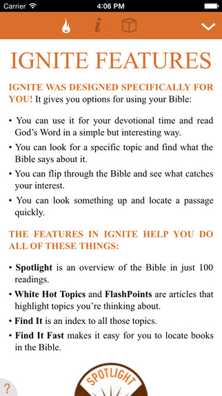 【免費書籍App】Ignite The Bible for Teens-APP點子