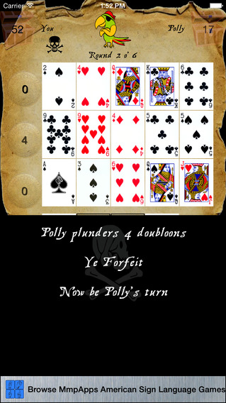 【免費遊戲App】Pirate Cribbage-APP點子