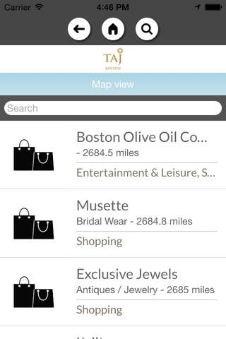 Connecting Luxury - Taj - Boston screenshot 4
