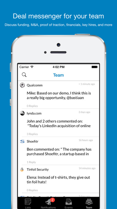 DataFox - Company Data Personalized News and all new Deal Messenger