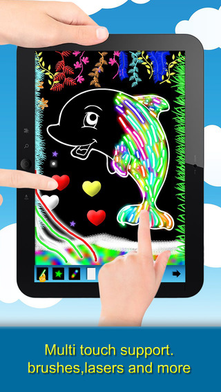 【免費遊戲App】Kids doodle & coloring pages-APP點子