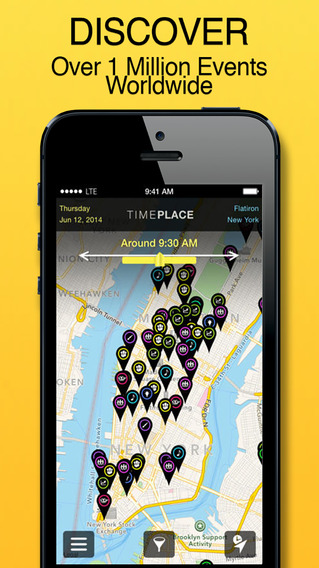 Time Place - Browse the Real World - Search Discover Navigate Events Concerts Nightlife Meet-ups or 