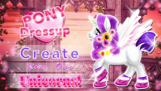 Pinkie Little Pony Dress Up - Play With Baby Horse Pet