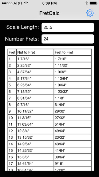 【免費音樂App】FretCalculator-APP點子