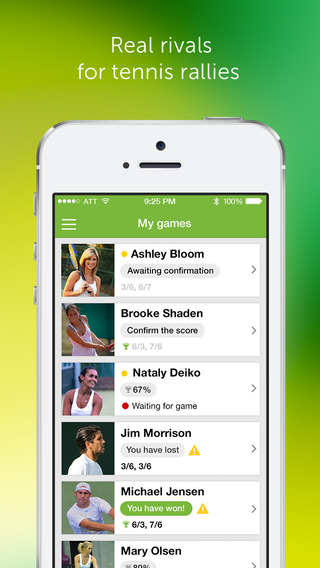 Tennis Battle - Play local tennis matches and find group meetups near you