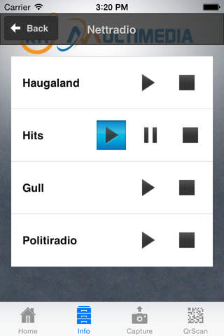 Radio Haugaland screenshot 2