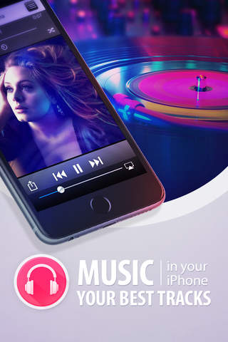 Free iMusic Player - Playlist Manager screenshot 2