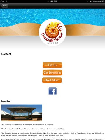 【免費商業App】Exmouth Escape Resort HD-APP點子