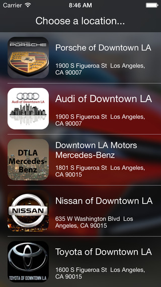 Downtown LA Auto Group DealerApp