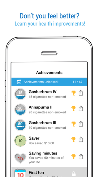 【免費健康App】Quit smoking - QuitNow! Pro-APP點子