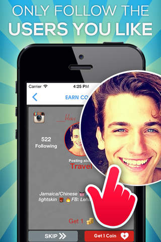 Follow Me + for Instagram – Get More Followers & Likes on Photos Real Fast Easy (FREE) screenshot 3