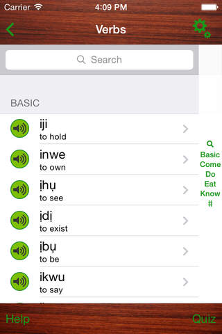 iSabi™ Igbo III - Verbs screenshot 2
