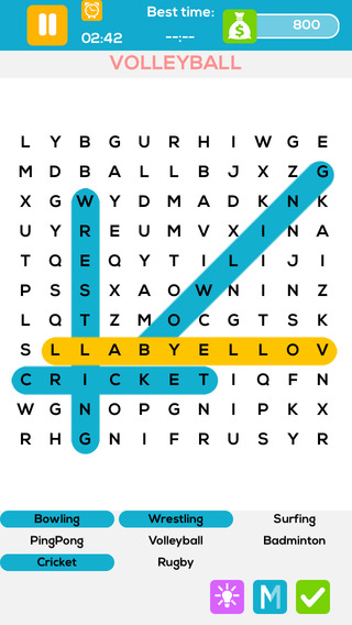 Awesome Word Search Puzzle Finder Free