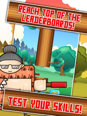 【免費遊戲App】Axe Woman - The First Lumberjack Women - Chopping Timber In The Woods-APP點子