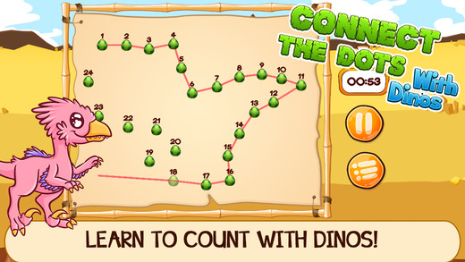 【免費教育App】Connect The Dots With Dinos Prof-APP點子