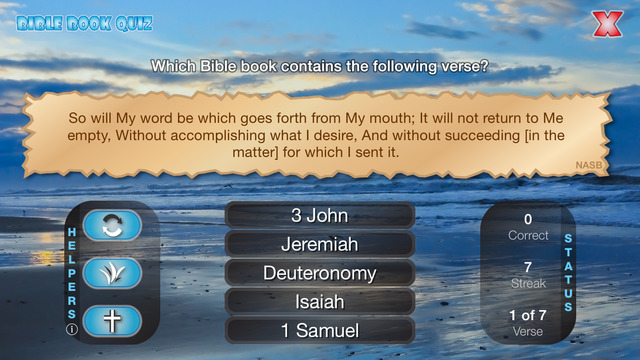 【免費遊戲App】Bible Book Quiz - Christian Bible Game & Study Aid-APP點子