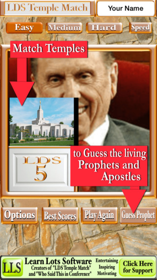 【免費遊戲App】LDS Temple Match-APP點子