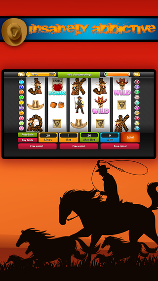 【免費遊戲App】Aces Wild West Slots Casino - Win-Big Mega Jackpot Slot Machine & Las Vegas Bonus Game-APP點子