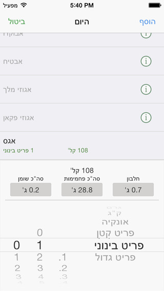 【免費健康App】יומן דיאטה-APP點子