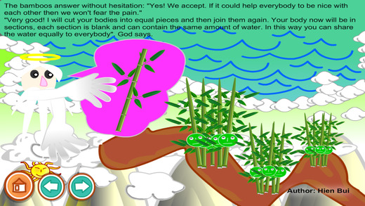 【免費書籍App】Why bamboo has sections story (Untold toddler story from Hien Bui)-APP點子