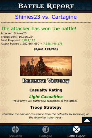 King's Empire BattleCalc screenshot 4