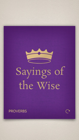 Sayings of the Wise: Proverbs