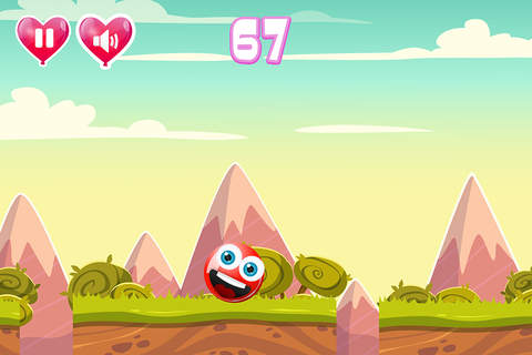 A St. Valentine Bounce - Balls of Heart Dash and Roll Pro screenshot 4