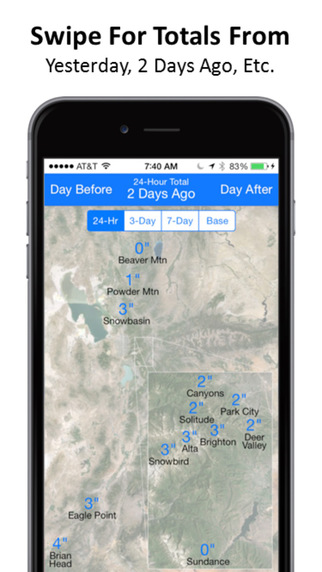 【免費天氣App】Utah Snow Map-APP點子
