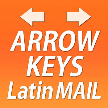 Arrow Keys Latin Mail Keyboard LOGO-APP點子