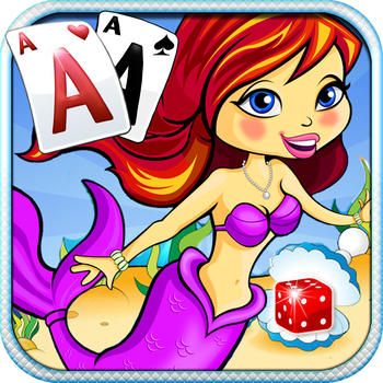 AAamazing Mermaid's Soul Siren's TX Poker Slots -  Free Xtreme Casino 777 Slot Machine LOGO-APP點子