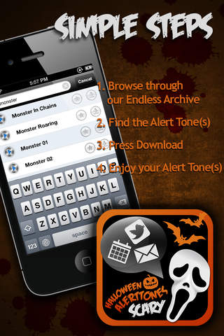 Halloween Scary Alert Tones Free screenshot 3