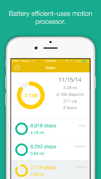 免費下載健康APP|Steps - free pedometer and step counter activity tracker app開箱文|APP開箱王