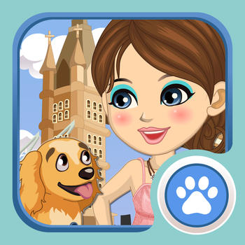 Dora in London – Dress up Dora and her little dog 遊戲 App LOGO-APP開箱王