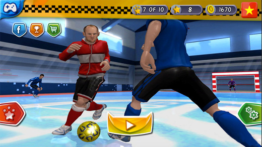 【免費遊戲App】Indoor Soccer 2015: Ultimate futsal football game in beautiful arena by BULKY SPORTS-APP點子