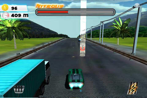 3D Race Car City Speed - Best Free Racing on Highway screenshot 2