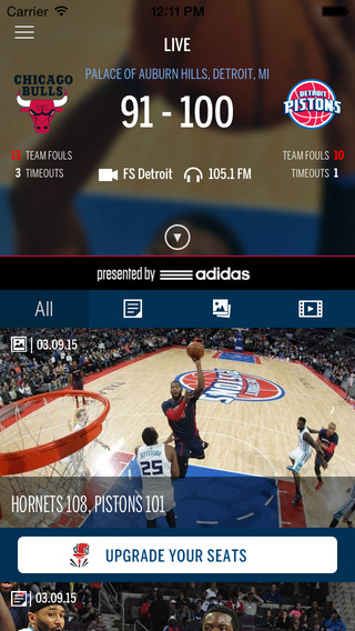 【免費運動App】Detroit Pistons Official Mobile App-APP點子