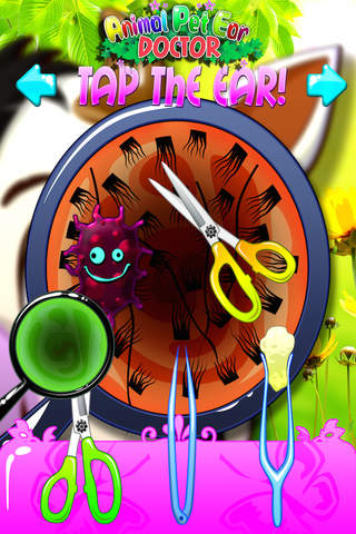 Animal Pet Ear Doctor- Fun Free Kids Games for Girls & Boys screenshot 2