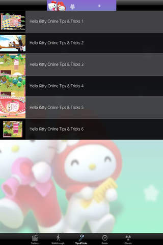 Game Cheats - Sanrio Hello Kitty Online Dreamland Edition screenshot 2