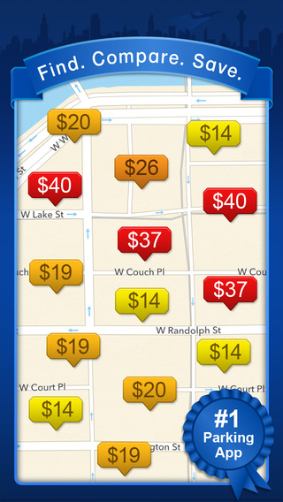 BestParking - Find the Best Daily and Monthly Parking Garages Lots in North American Cities Airports