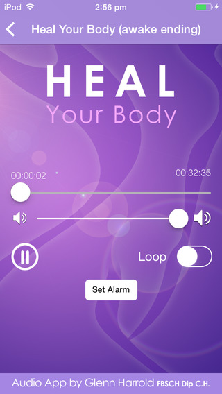 【免費健康App】Heal Your Body by Glenn Harrold: Hypnotherapy for Health & Self-Healing-APP點子