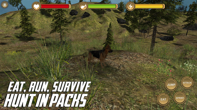 【免費遊戲App】German Shepherd Simulator HD Animal Life-APP點子